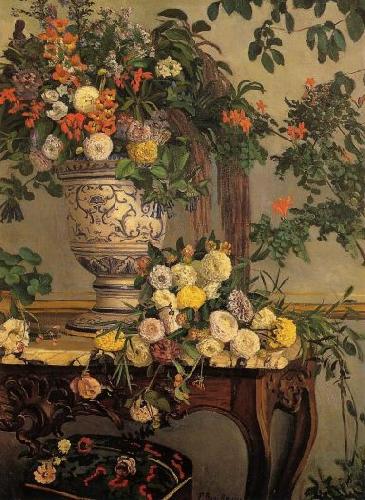 Frederic Bazille Flowers Germany oil painting art